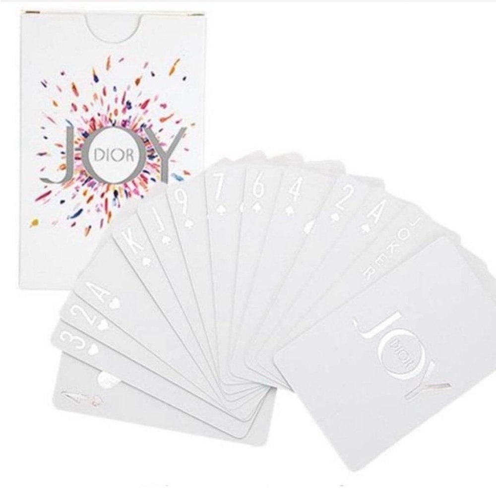 Collector Dior JOY Luxury Playing Cards - Sealed